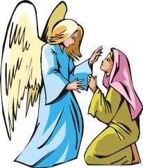María aunque se asustó un poco cuando apareció el ángel tuvo confianza en lo que Dios le pedía... y fue valiente. Dijo SÍ. Además, María es la Madre de todos nosotros.