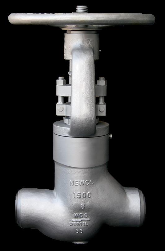 NEWCO * Válvulas para Alta Presión Las válvulas de Newco * de Cameron, Compuerta, Globo y Retención de acero forjado, son ideales para uso estándar y críticos de la industria.