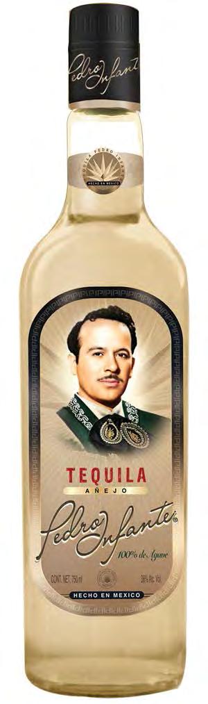 Tequila Pedro Infante ha sido cuidadosamente elaborado, desde la selección y jima (cosecha) de los mejores agaves azul tequilana Weber de nuestra tierra, pasando por los más altos estándares en los