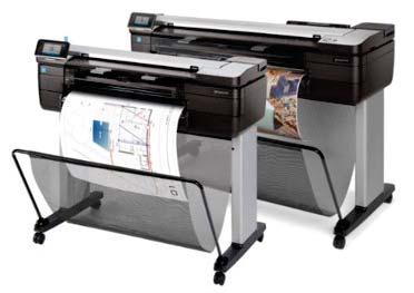Impresoras de Gran formato Imprimir en gran formato nunca fue tan fácil T120 24" (A1) (Ref.: CQ891A) T520 36"(A0) (Ref.: CQ893A) T730 36"(A0) (Ref.: F9A29A) T830 MFP 24 (A1) (Ref.
