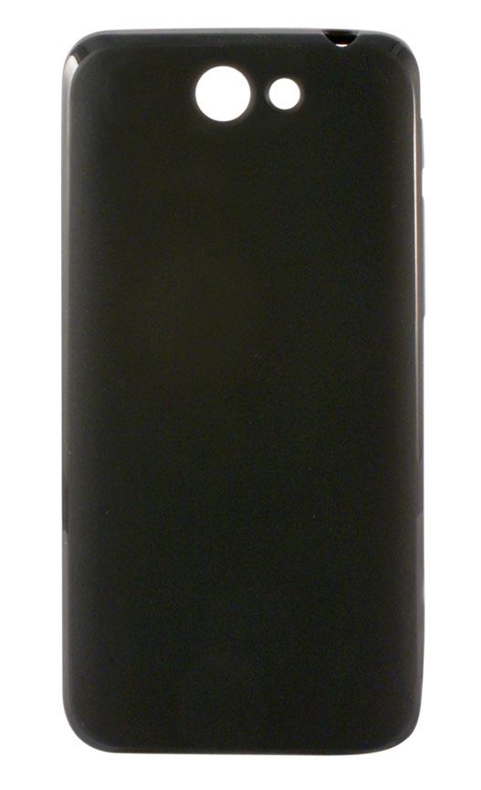 Flex TPU cover (Black) Funda Flex TPU (Negro) Two different finishes, matte and glossy smooth Combinación de