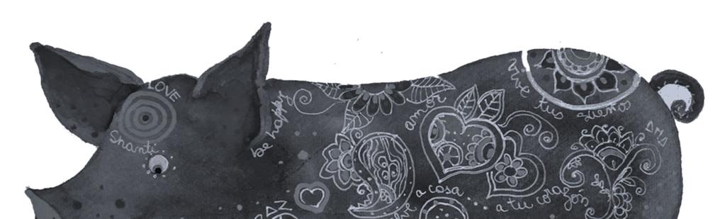 APÉNDICES Y TABLAS CRÉDITOS FOTOGRÁFICOS E ILUSTRACIONES Nuestro alegre Cerdo de la portada es una ilustración original de la artista Tamara Dimitroff, de El Taller de la Medusa