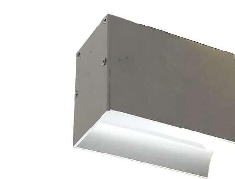 LUMINARIAS PERFIL PAR-S LED Luminaria lineal de superficie. Perfil extrusión de aluminio, con difusor de policarbonato. Grado de protección IP42.