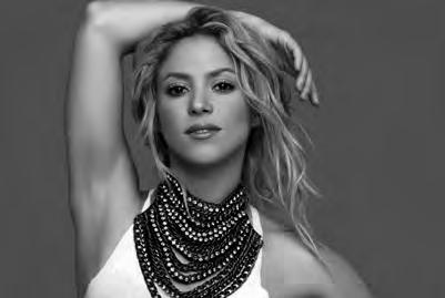 Tekst 9 Protagonista Shakira La cantautora colombiana, que actualmente vive en Cataluña con su familia, mueve montañas en su patria.