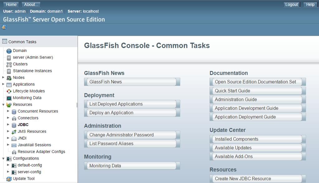 MANUAL DE INSTALACIÓN DE LA APLICACIÓN LUDOB.EAR CRISTIAN JOSEPH MALDONADO MERCHAN Manual de instalación. Requerimientos: Java SE Development Kit 8 Servidor de aplicaciones Glassfish 4.1.
