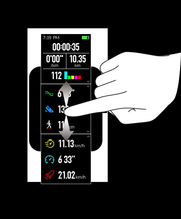 Si pulsa "Terminar", el reloj mostrará un mensaje de confirmación según la distancia: si la distancia recorrida es menos de 50 m, no se registra la actividad, si es más de 50 m, confirme nuevamente