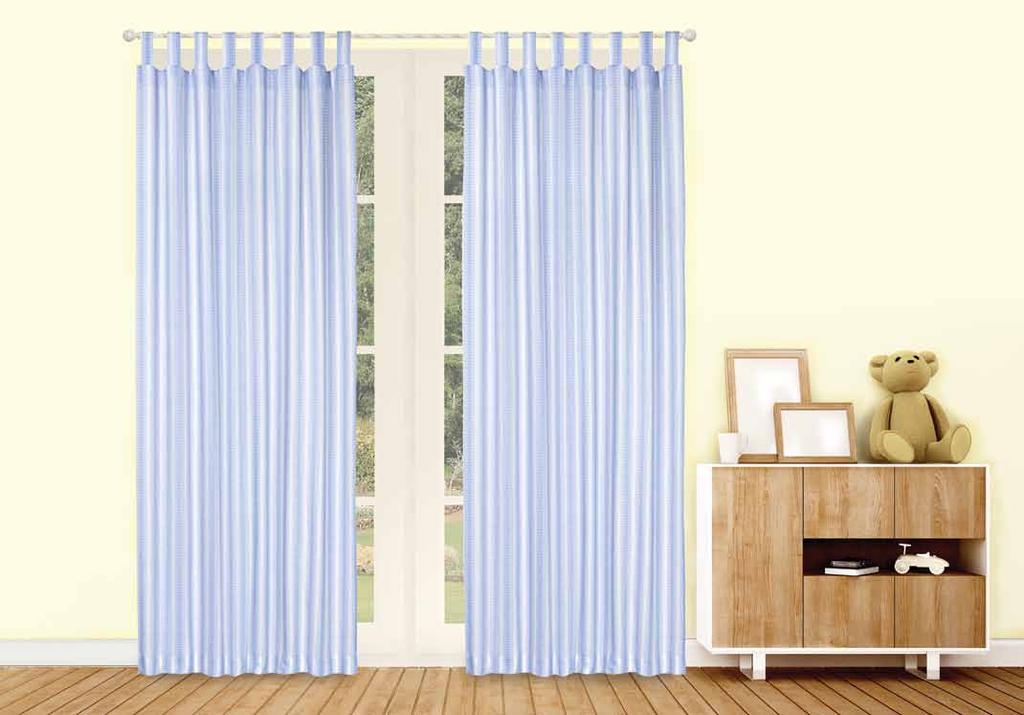 cortinas con presillas 100% Las cortinas para cuartos