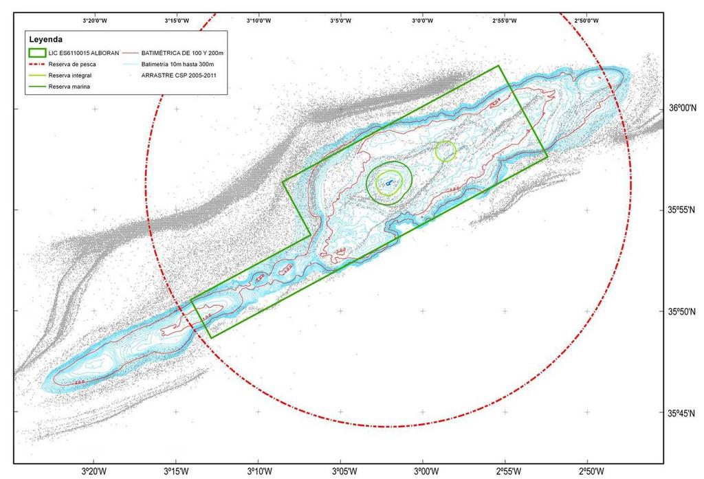 Informe final INDEMARES-Alborán Influencia humana en la zona caladero de Alborán y su Reserva de Pesca (Resolución de 31 de enero de 2011).