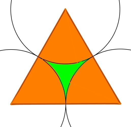 3 otra parte, es h l donde l es el lado del triángulo, luego el área del triángulo es l h 3 1 7 3 1 m 3 3 m m 3 4.