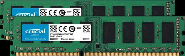 Aquí vemos un Sistema con Memoria Crucial RDIMM: Los mejores módulos de memoria RAM del 2018 (DDR4,