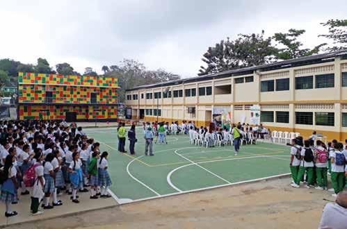 Donamos las infraestructuras físicas de las escuelas Juan Brand y Marmajón en Remedios, beneficiando a 9 niños de municipio de Remedios.