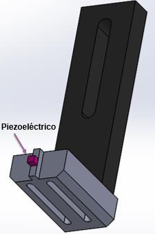 Figura 19. Porta piezoeléctrico.