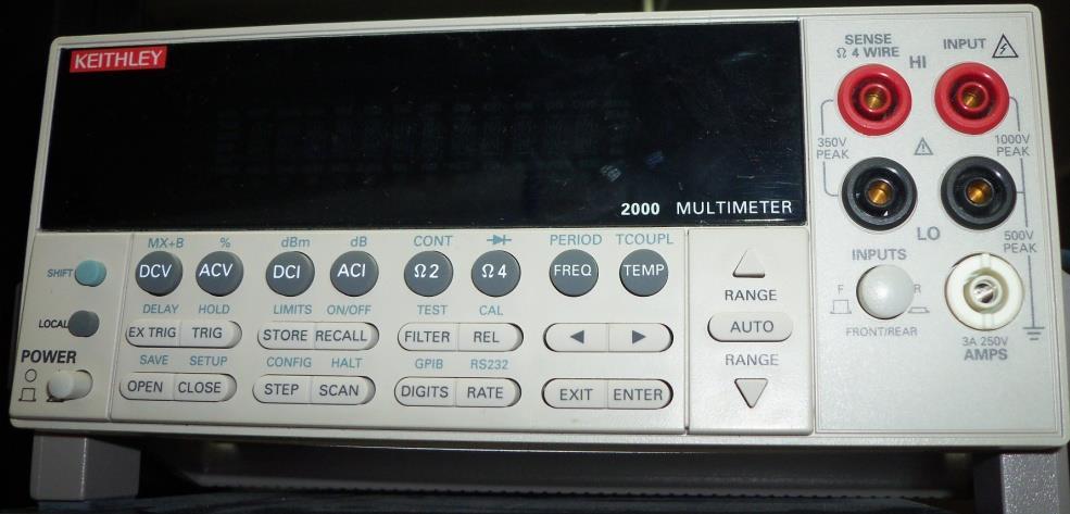 Figura 66. Multímetro digital KEITHLEY modelo 2000.