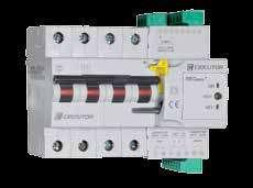 Protección diferencial y magnetotérmica con reconexión automática RECmax P Interruptor automático motorizado autorrearmable (hasta 63 A) La serie RECmax P son magnetotérmicos de 2 o 4 polos asociado