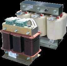 Condensadores y Reactancias para Baja Tensión RE / RBE Reactancias trifásicas para baterías estáticas CIRCUTOR ha normalizado las reactancias serie RE / RBE especiales para baterias estáticas.