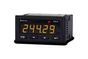 Instrumentación Digital DHB-202/224 Voltímetro o amperímetro CC Dispositivo digital de panel diseñado para mostrar por pantalla y según configuración los valores medidos de corriente o tensión.