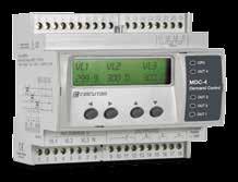 Sistemas de Control MDC-4 Controlador de máxima demanda por nivel El MDC-4 es un equipo de sencilla configuración, diseñado para realizar el control de la máxima demanda de una instalación.