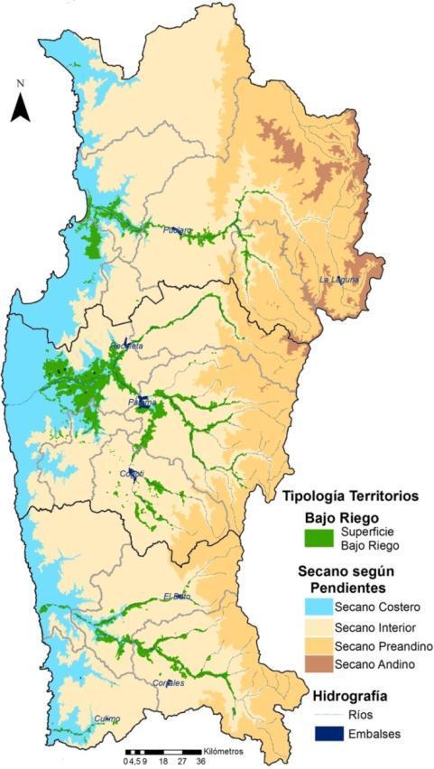 A.3 Impacto económico de la escasez Hídrica La Región de Coquimbo se encuentra en un zona árida intermedia, donde el recurso hídrico es un factor clave de desarrollo.