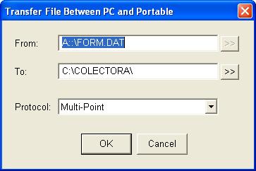 para ello, debemos de ubicar la carpeta COLECORA que esta en el disco C y ahí transferir el archivo FORM.