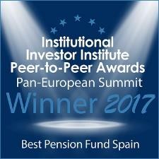 4 Actividad de la subcomisión de inversiones Posicionamiento del Pensions Caixa 30 durante 2017: Pensions Caixa 30 es el fondo de referencia entre los fondos de pensiones de empleo en España.