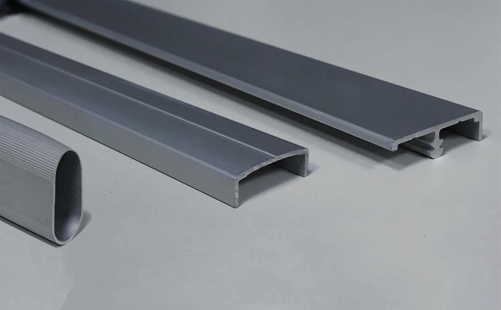 Perfiles de Aluminio Perfil tubo oval Perfil cantonero recto