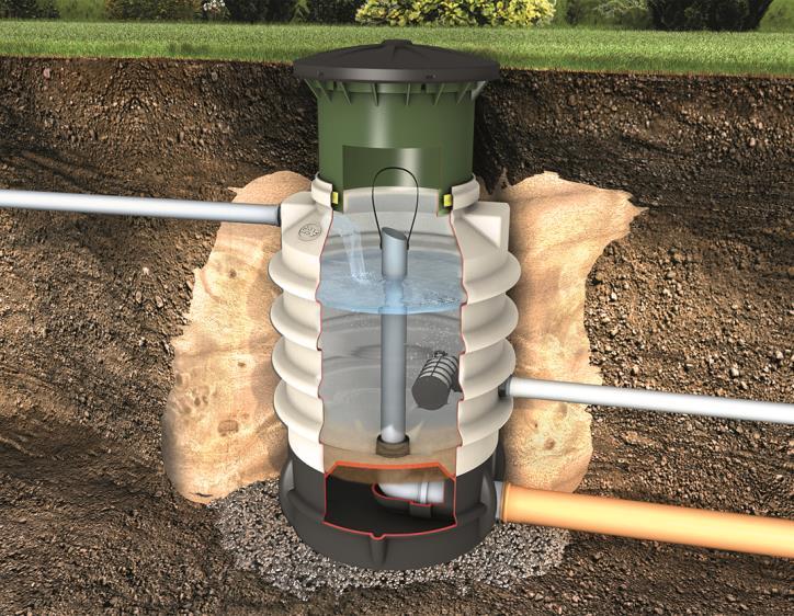 Spring water shaft DE Einbau-/ Montage-/ und Wartungsanleitung für GRAF Quellwasserschacht >>