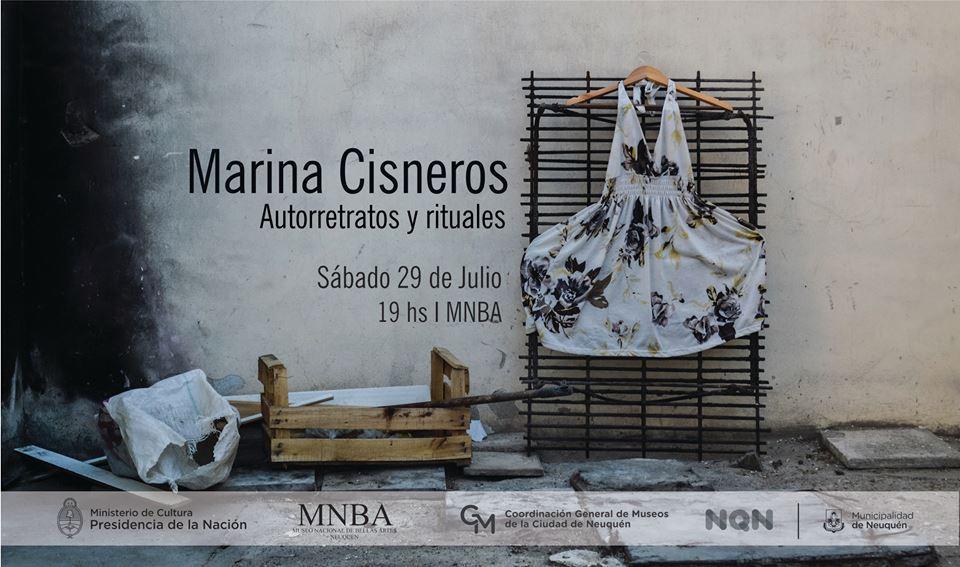 Exposición y proyección Localidad: Neuquén Fecha: Sábado 29 de Julio Marina Cisneros : autorretratos y
