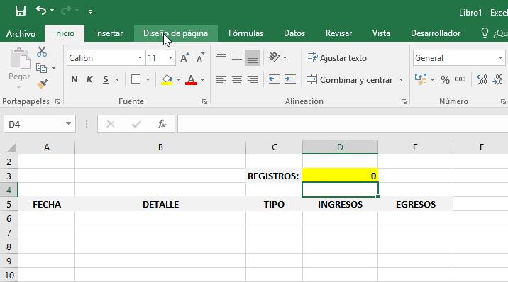 VBA Excel Análisis de Caso: Desarrollo de una Macro para automatización de registro de INGRESOS y EGRESOS Se nos solicita registrar los ingresos y egresos de una organización en una planilla Excel,