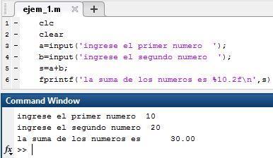 Ejemplo 1 Se desea implementar un programa para obtener la suma de dos números cualesquiera.