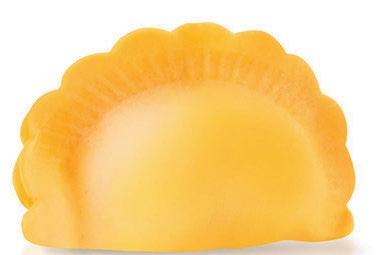 Formas Creativas Congeladas 5 Medialuna de 4 quesos Medialuna de jamón Peso: 8 g Medidas: 5,5 x 3 cm %