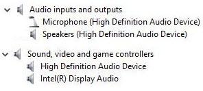 Controladores de audio Realtek HD Compruebe si los controladores de audio Realtek ya están