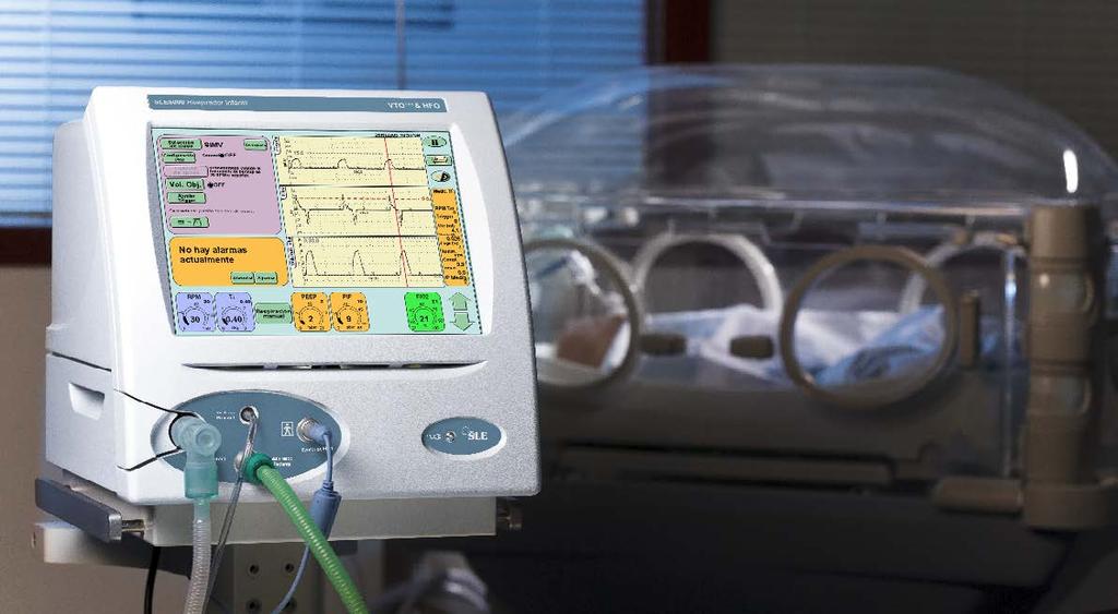 La solución completa para la asistencia ventilatoria de neonatos SLE es un líder mundial en el diseño y fabricación de ventiladores neonatales.
