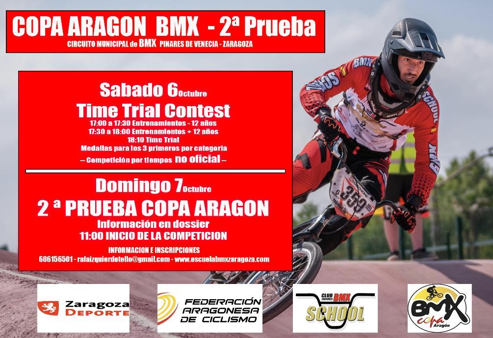 2 ª PRUEBA COPA ARAGON DE BMX + TIME TRIAL CLUB BMX SCHOOL