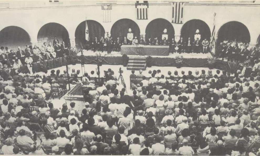 Manifestació a Palma, el 29 d octubre de 1977, per reclamar democràcia, autonomia política i l