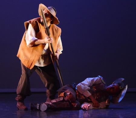 En el marco del 400 aniversario luctuoso del escritor Miguel de Cervantes Saavedra, la Compañía Ardentía escenificará la obra 4X100=Quixote 400 años de cabalgata en el Teatro de la Danza del Centro