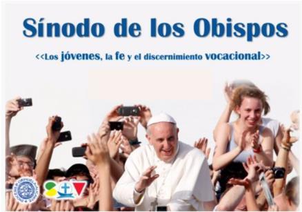 5. PRESENTACIÓN DE OFRENDAS -UN CARTEL DEL SÍNODO DE LOS OBISPOS: señor, queremos unirnos al sínodo de Roma sobre los jóvenes, la fe y el discernimiento vocacional.