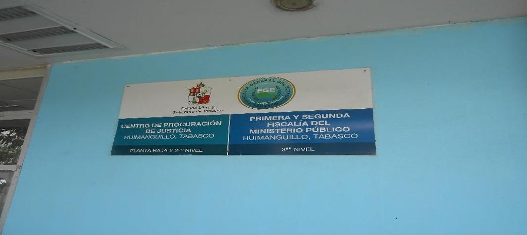 FISCALÍA DE INVESTIGACIÓN EN HUIMANGUILLO,