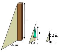 Mt º ESO IES Complutese Otrs pliccioes de l semejz (del teorem de Tles) Divisió de u segmeto e prtes igules Ejemplo: Pr dividir u segmeto AB e prtes igules se procede como sigue: 1.