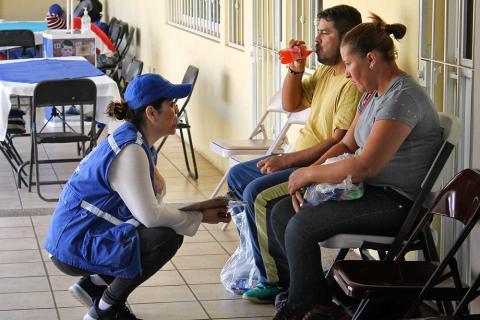 La OIM ha asistido a 182 personas migrantes salvadoreñas para su retorno voluntario (el 36% de todos los migrantes asistidos por OIM).