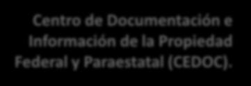 Paraestatal (SIPIFP) Portafolio de Inmuebles Federales.