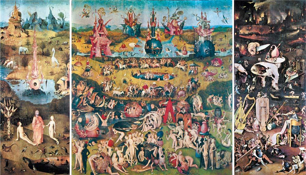 Obra 2. El jardí de les delícies, del Bosch. 8 a) Situeu l obra en el context cronològic, històric i cultural corresponent.