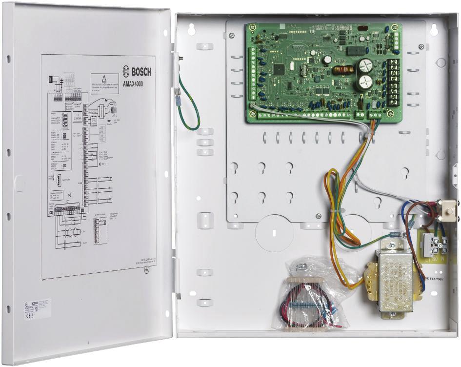 Intrsion Alarm Systems AMAX panel 4000 AMAX panel 4000 www.boschsecrity.