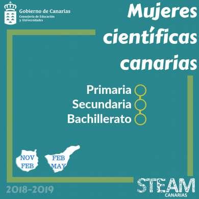 Mujeres científicas canarias En colaboración con el Observatorio Astronómico de Temisas e INVEPA (Asociación de Investigadores de Las Palmas), exposición de 14
