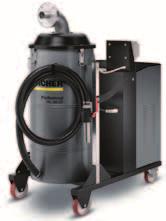 Aspiradores Industriales para Líquidos Filtro Estándar IVL 120/27-1 Potente aspirador para líquidos para uso continuo en la industria Sistema de válvula para evacuación de líquido Sistema filtraje de