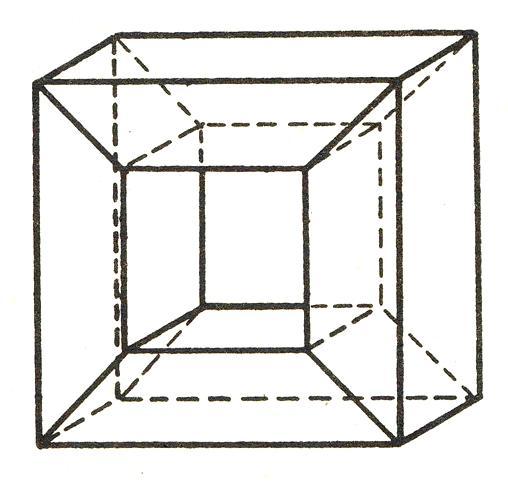 Más y más poliedros regulares? Otro ejemplo de Lhuilier (1812) en que: C + V A = 0. Estos ejemplos son realmente poliedros regulares?