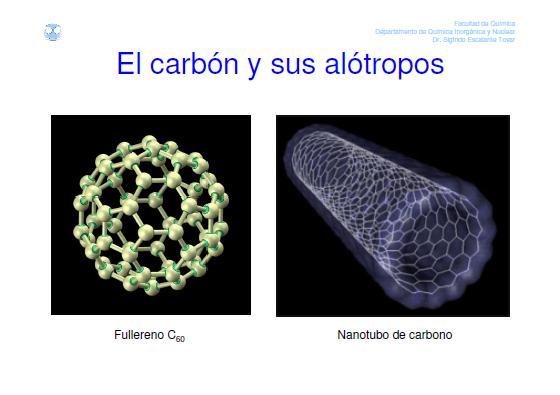 El fulereno está formado por 60 átomos de carbono colocados en una formación esférica.