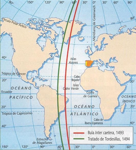 Tensiones con Portugal Tratado de Alcaçovas 1479 había establecido límites de la expansión castellana en el Atlántico: las Canarias.