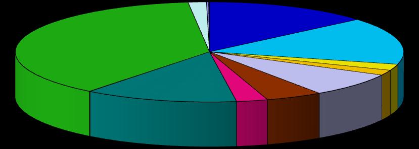Composición Física Promedio de los RSU del AMBA - Año 2011 Aerosoles 0.18% Material Electronico 0.04% Pilas 0.00% Otros 0.03% Miscelaneos Menores a 25,4 mm 1.52% Papeles y Cartones 13.