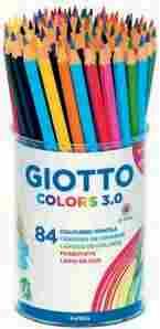 GIOTTO Colors 3.0 / GIOTTO Colors 3.0 Cód. F523300 Schoolpack 192 uds. 16x12 colores = 192 uds. Cód. F516900 Bote / Boião 84 uds 7x12 colores= 84 uds.