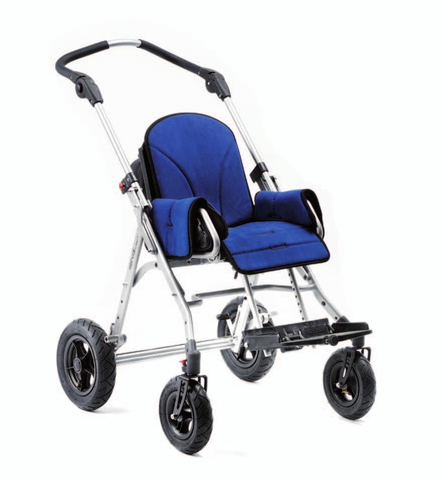 Abatible en cualquier momento, es la Serval la silla que te lo pone fácil para llevar a tu niño de paseo, a comprar o a